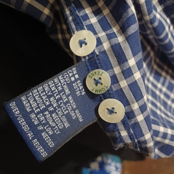 Tommy Jeans L/S Cotton Button Up - Picture 9 of 9